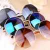 Hexagon Color Film Retro Sun Glasses