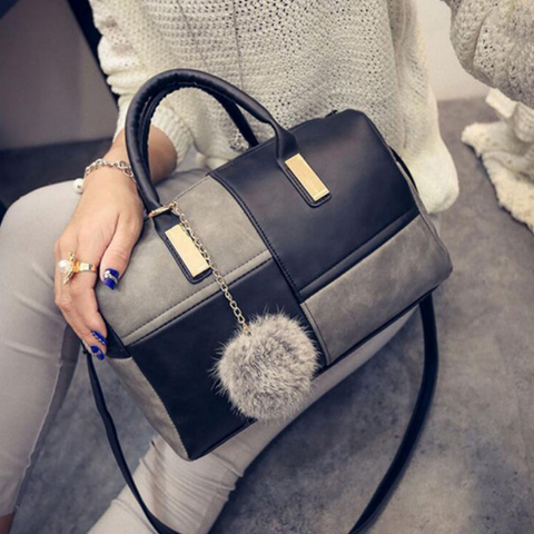 Women pu leather shoulder fashion bag